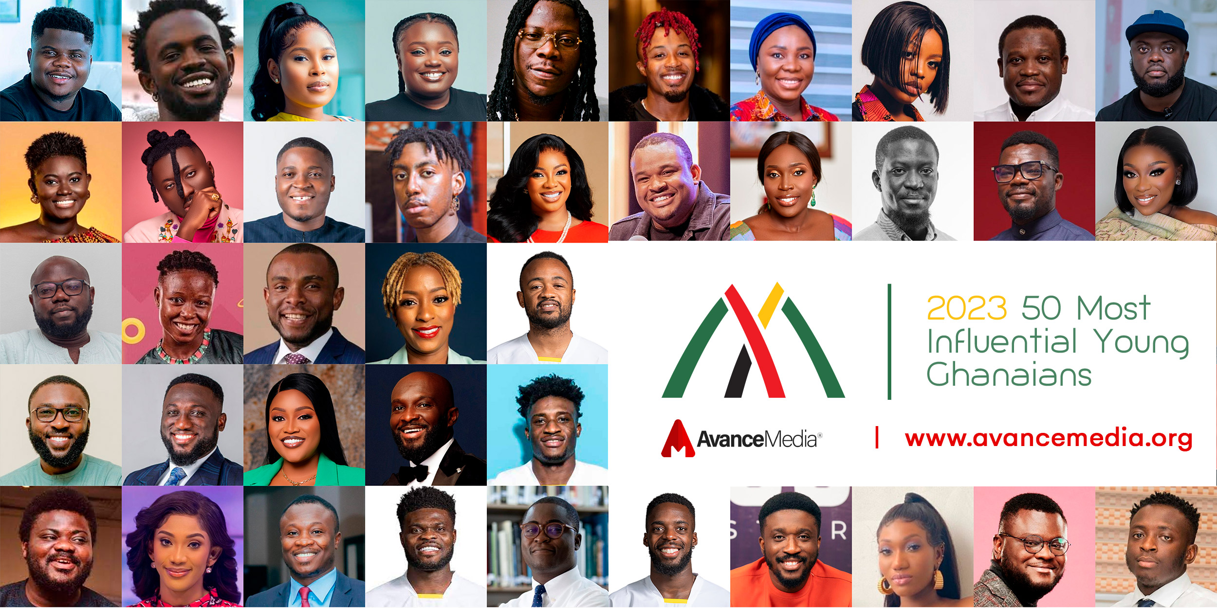 Avance Media’s 2023 50 Most Influential Young Ghanaians List
